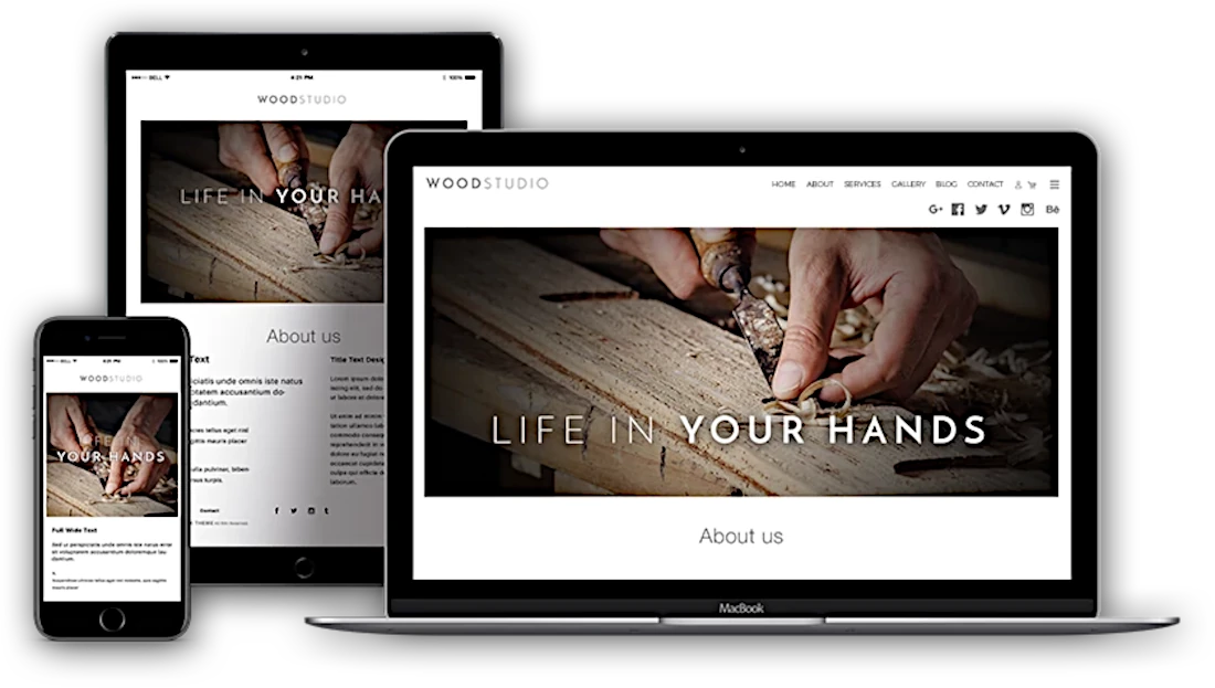 Sample website template